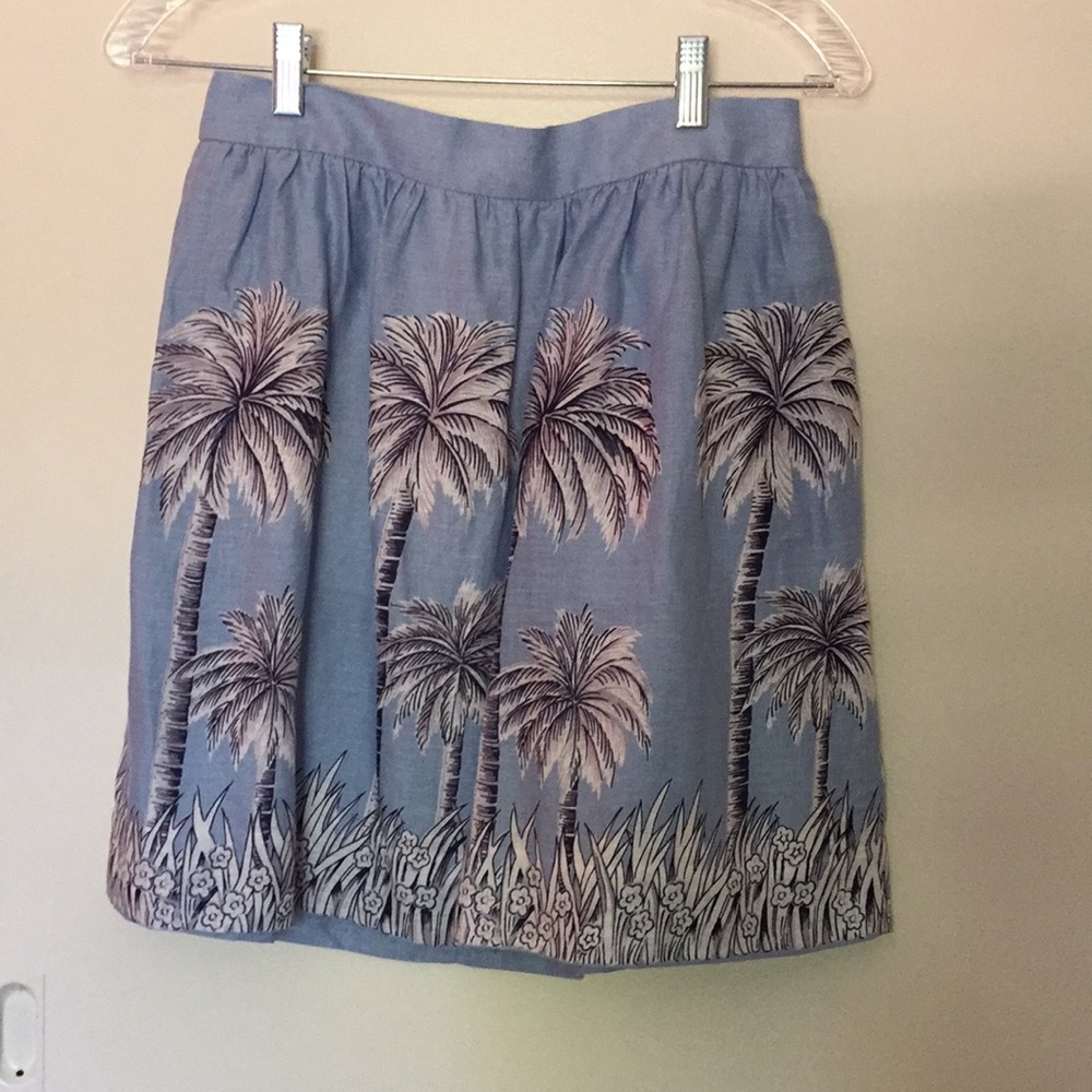 J Crew Linen Skirt
